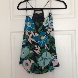 Loft racer back tank